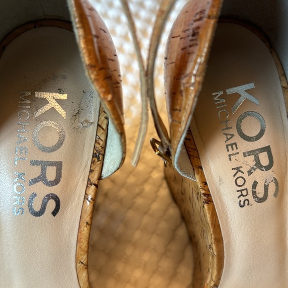 Michael Kors Cork Wedges, Woman’s Size 8.5 - Picture 4 of 15